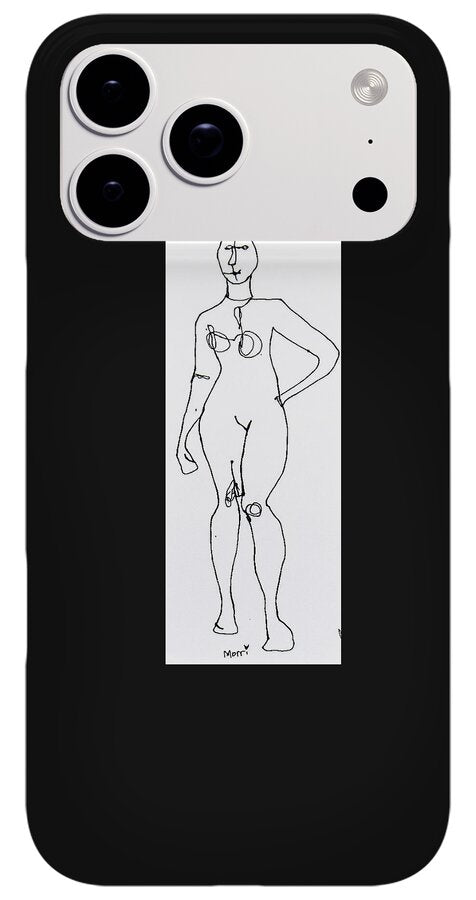 Contour figure 2 - Phone Case