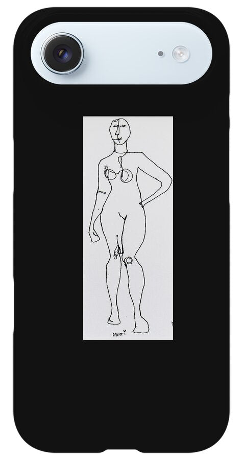 Contour figure 2 - Phone Case