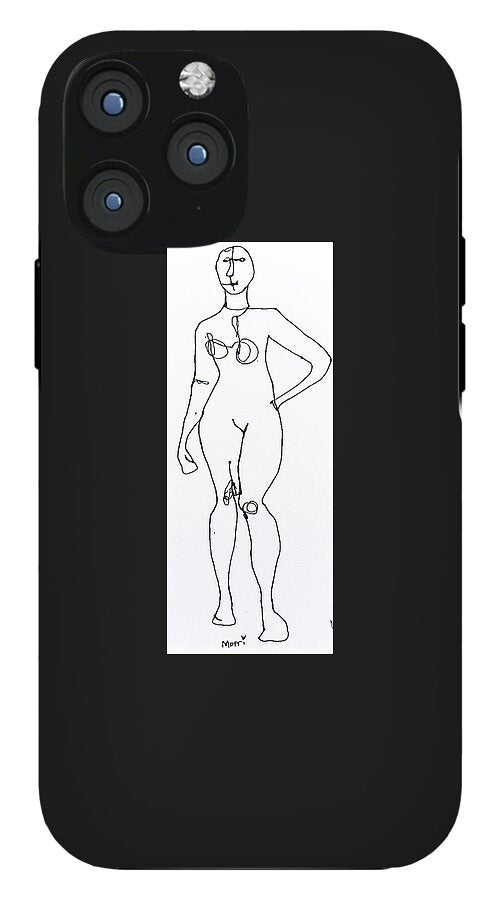 Contour figure 2 - Phone Case