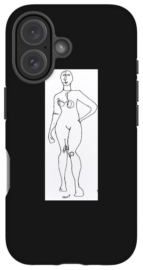 Contour figure 2 - Phone Case
