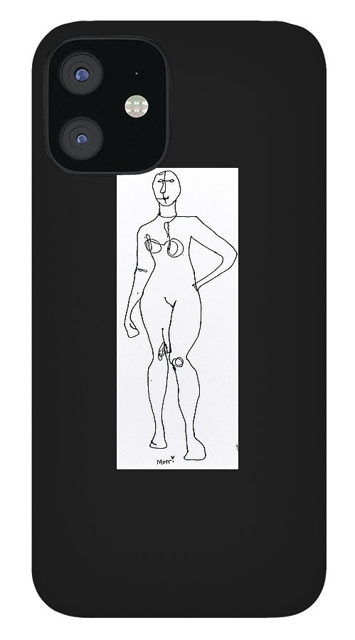 Contour figure 2 - Phone Case