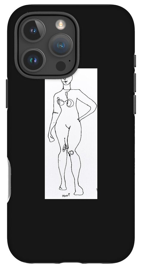 Contour figure 2 - Phone Case