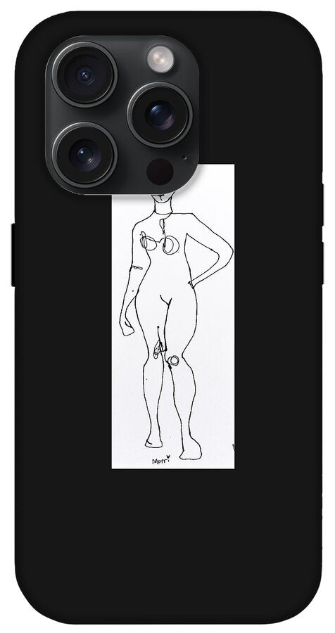 Contour figure 2 - Phone Case