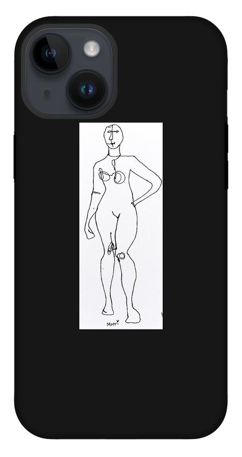 Contour figure 2 - Phone Case