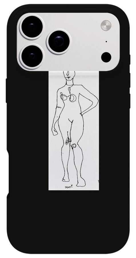 Contour figure 2 - Phone Case