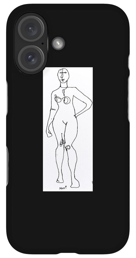 Contour figure 2 - Phone Case