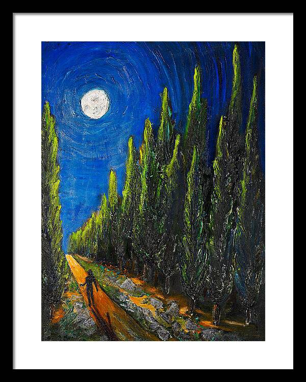 The Journey - original in private collection - Framed Print