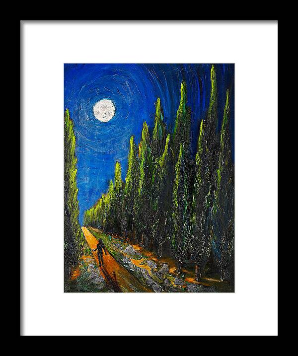 The Journey - original in private collection - Framed Print