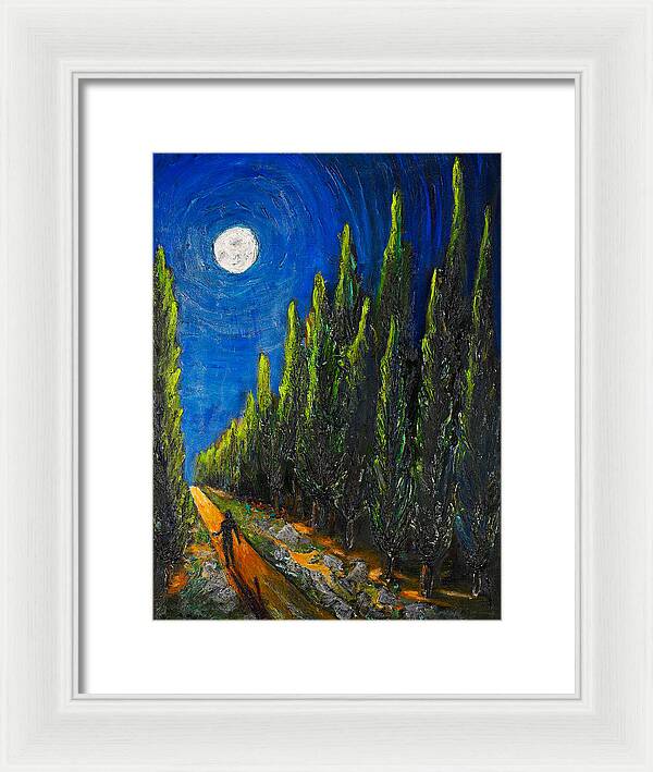 The Journey - original in private collection - Framed Print