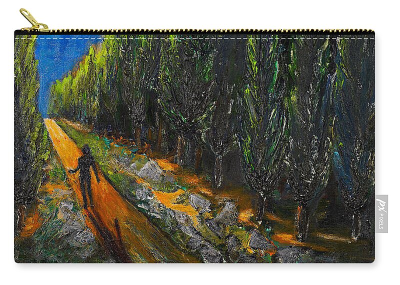 The Journey - original in private collection - Zip Pouch