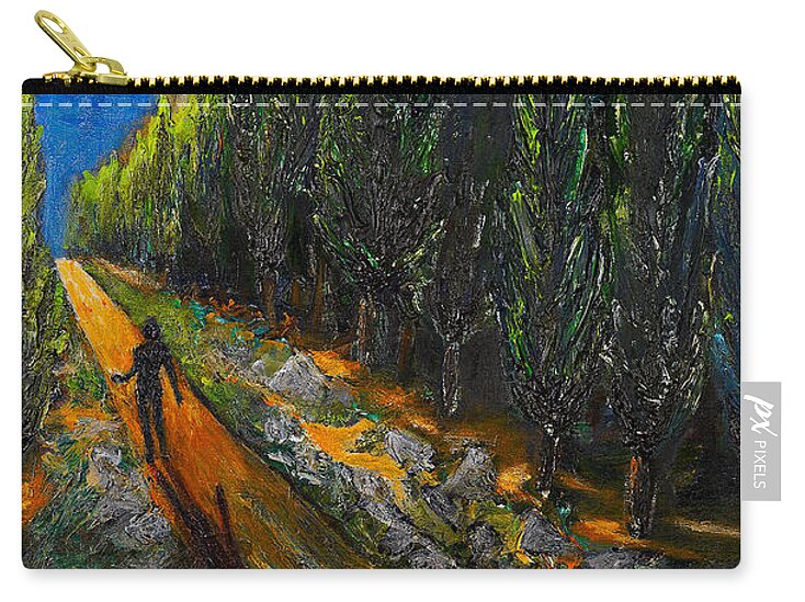 The Journey - original in private collection - Zip Pouch