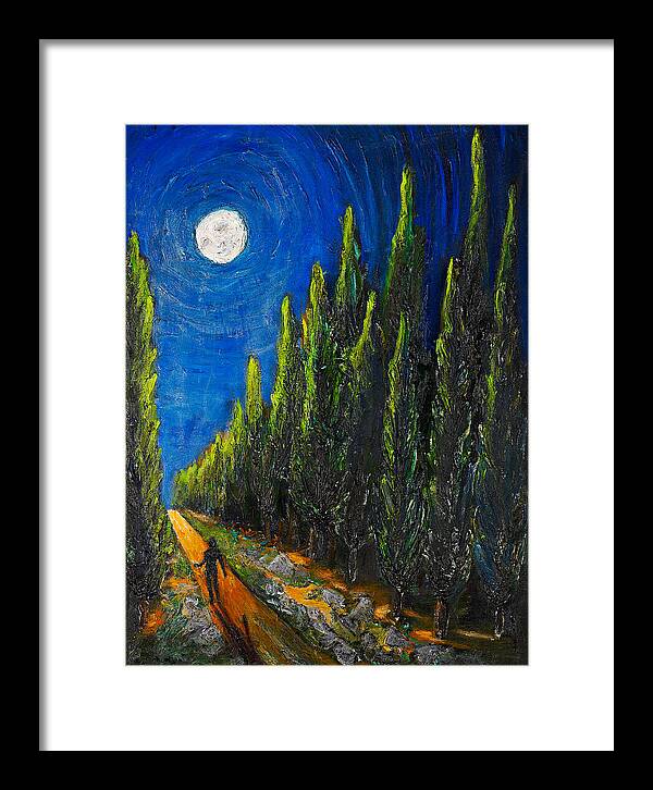 The Journey - original in private collection - Framed Print