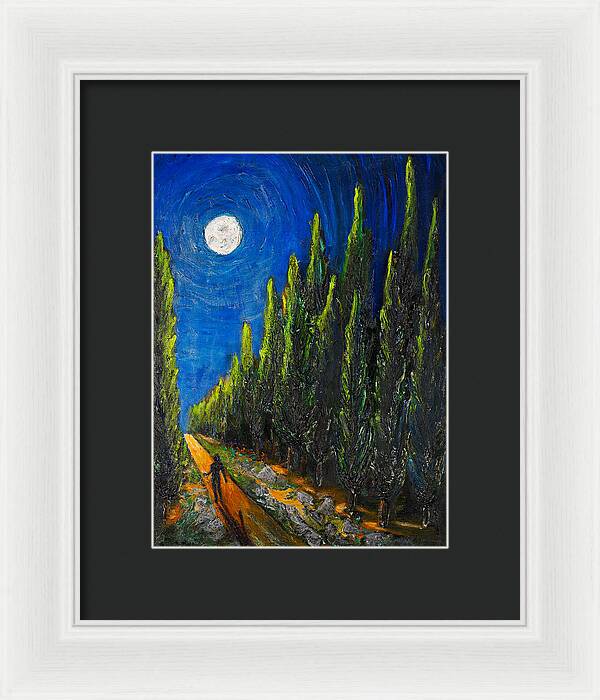 The Journey - original in private collection - Framed Print