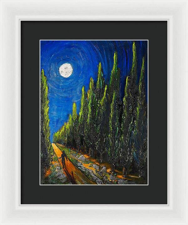 The Journey - original in private collection - Framed Print