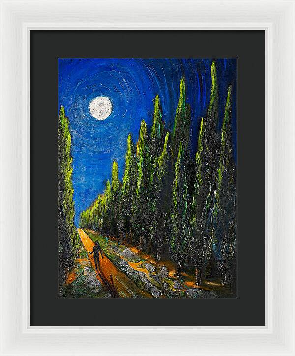 The Journey - original in private collection - Framed Print