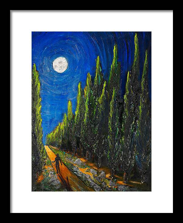 The Journey - original in private collection - Framed Print