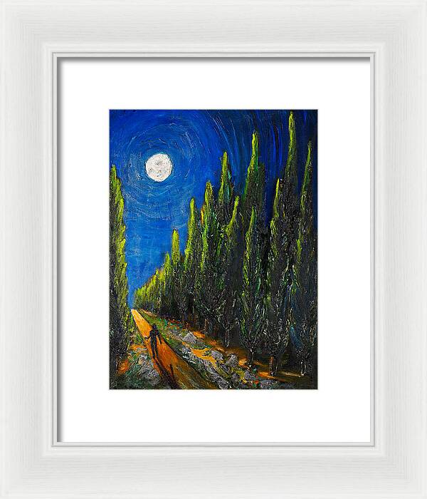 The Journey - original in private collection - Framed Print