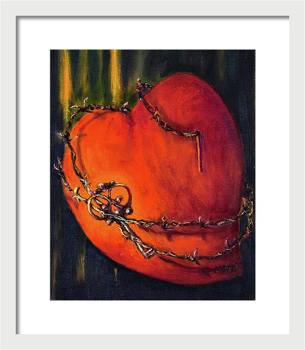 The Key is Within - Framed Print