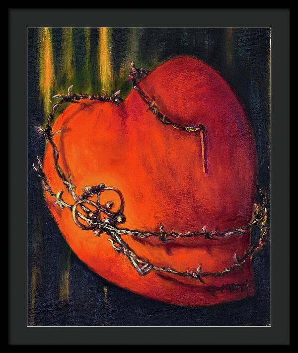 The Key is Within - Framed Print
