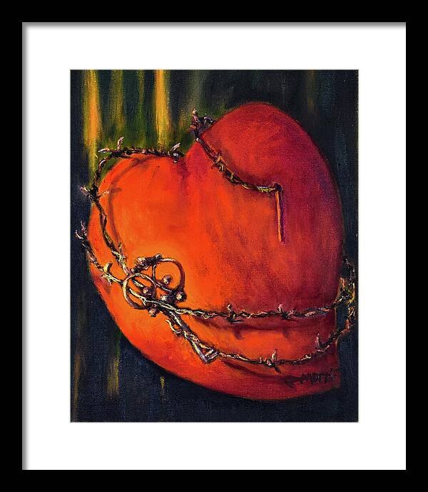The Key is Within - Framed Print