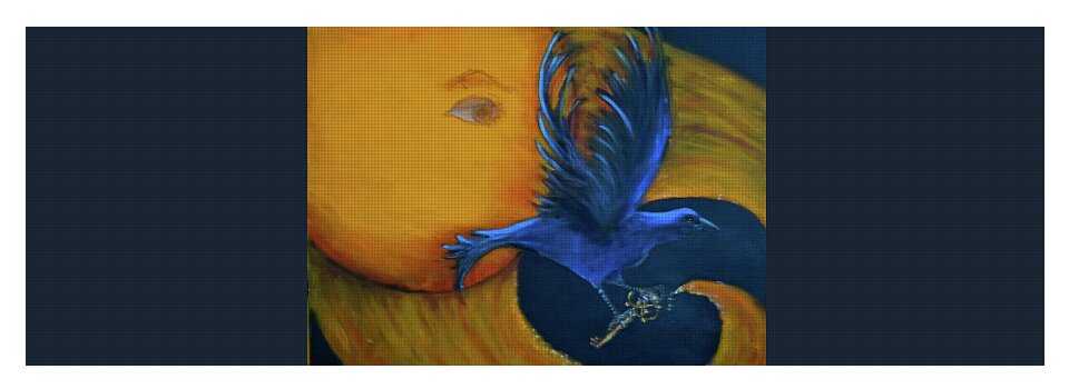 Messenger of Dreams - original in private collection - Yoga Mat