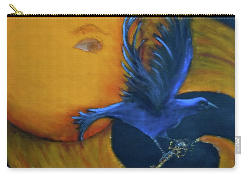 Messenger of Dreams - original in private collection - Zip Pouch