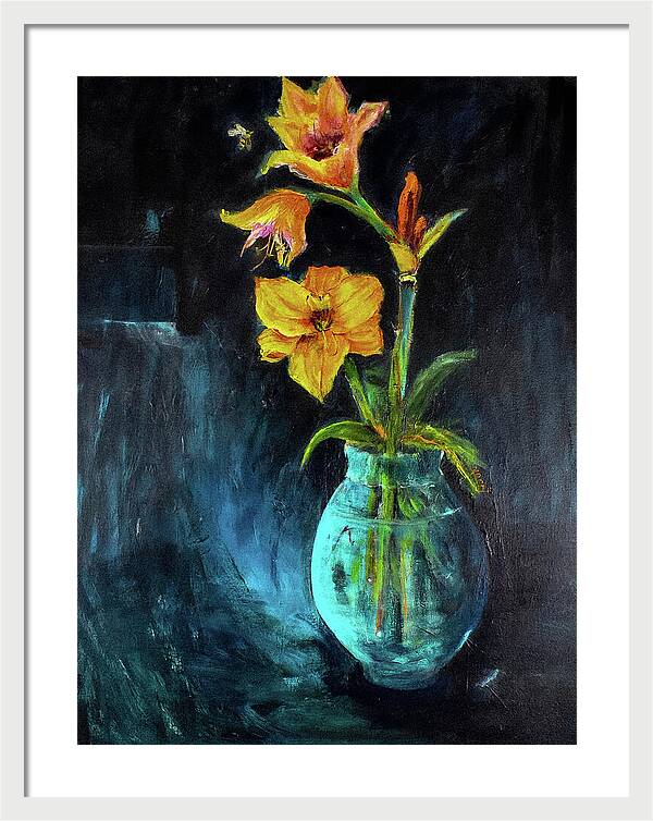 The Runaway Bee, Open Window series - Framed Print