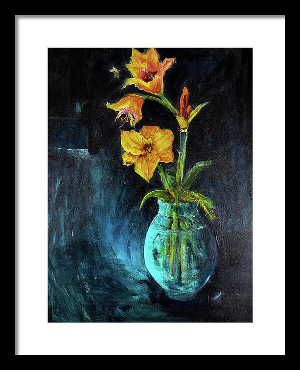 The Runaway Bee, Open Window series - Framed Print