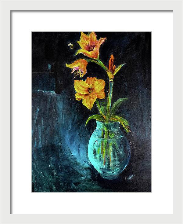 The Runaway Bee, Open Window series - Framed Print
