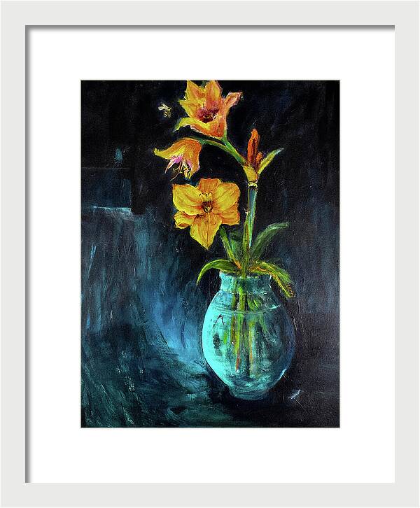 The Runaway Bee, Open Window series - Framed Print