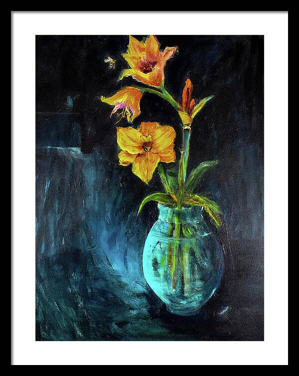The Runaway Bee, Open Window series - Framed Print