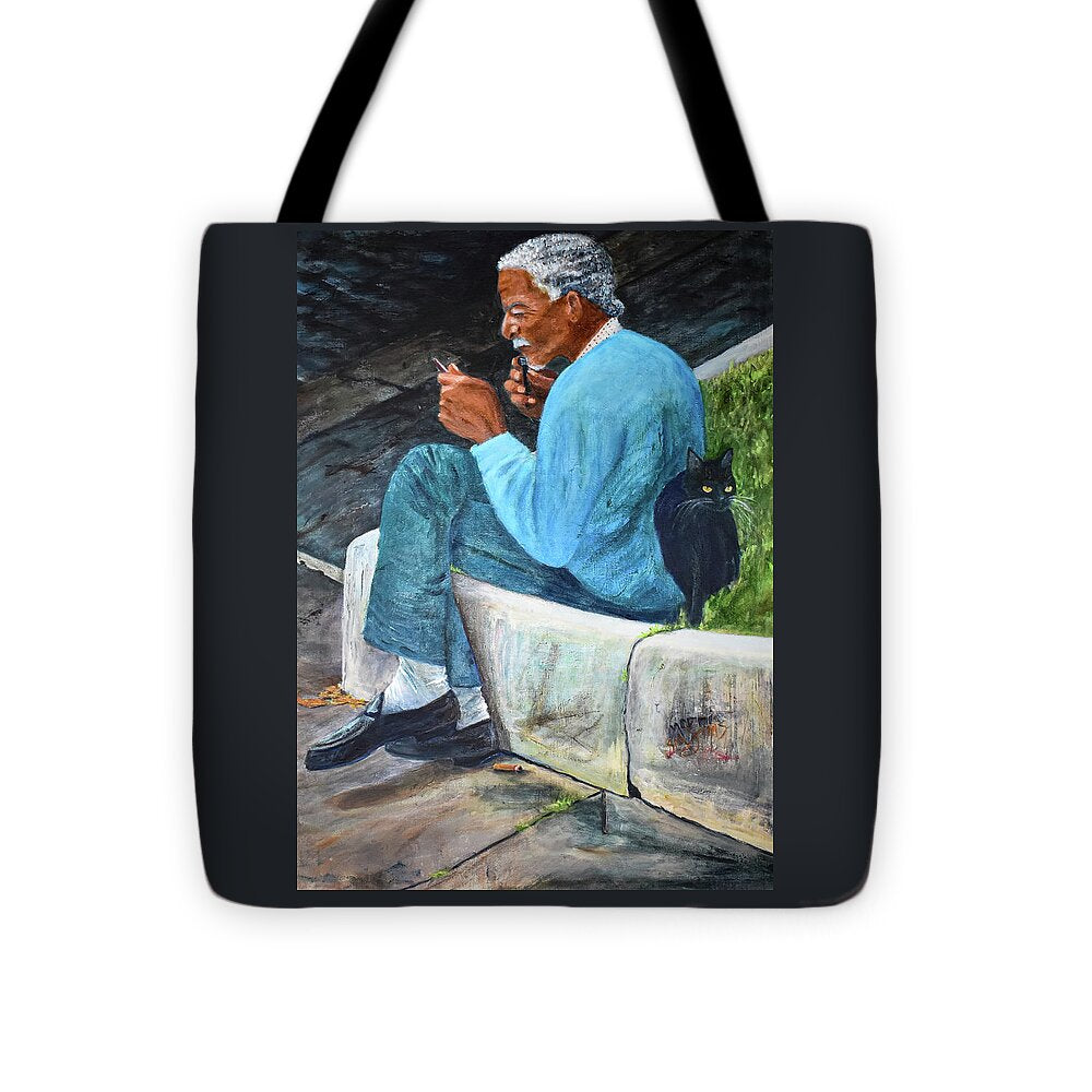 Whiskers-Morning Shave, Rome, Italy - Tote Bag