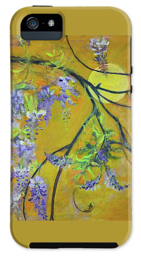 Wisteria Moon-wildflower series - Phone Case