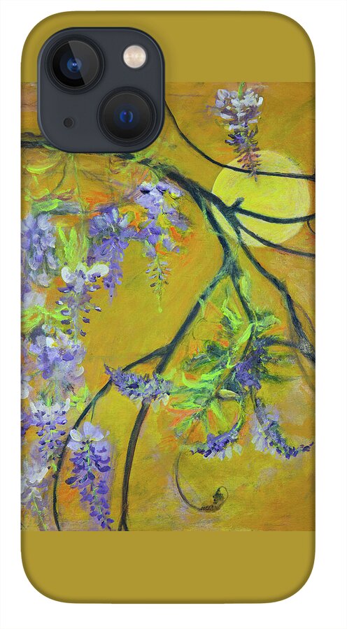 Wisteria Moon-wildflower series - Phone Case