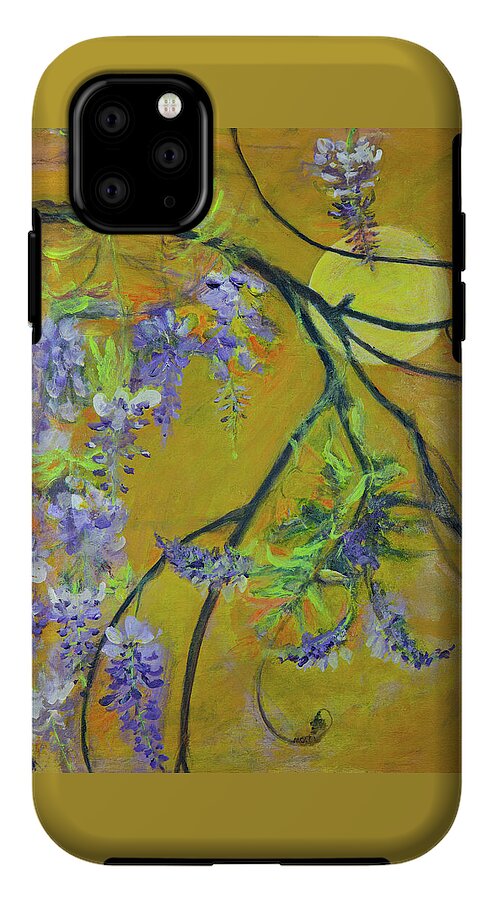 Wisteria Moon-wildflower series - Phone Case