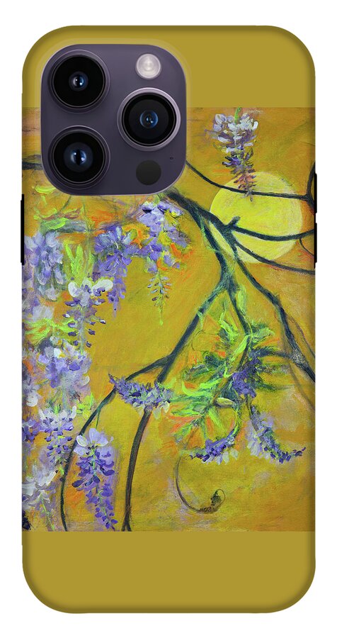 Wisteria Moon-wildflower series - Phone Case