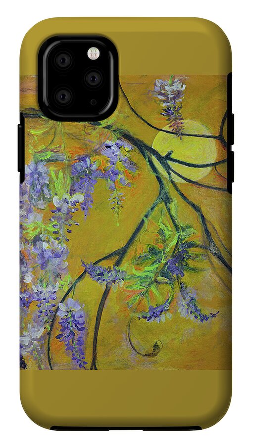 Wisteria Moon-wildflower series - Phone Case