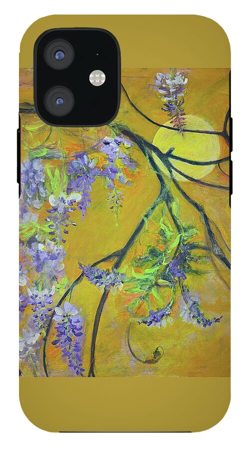 Wisteria Moon-wildflower series - Phone Case