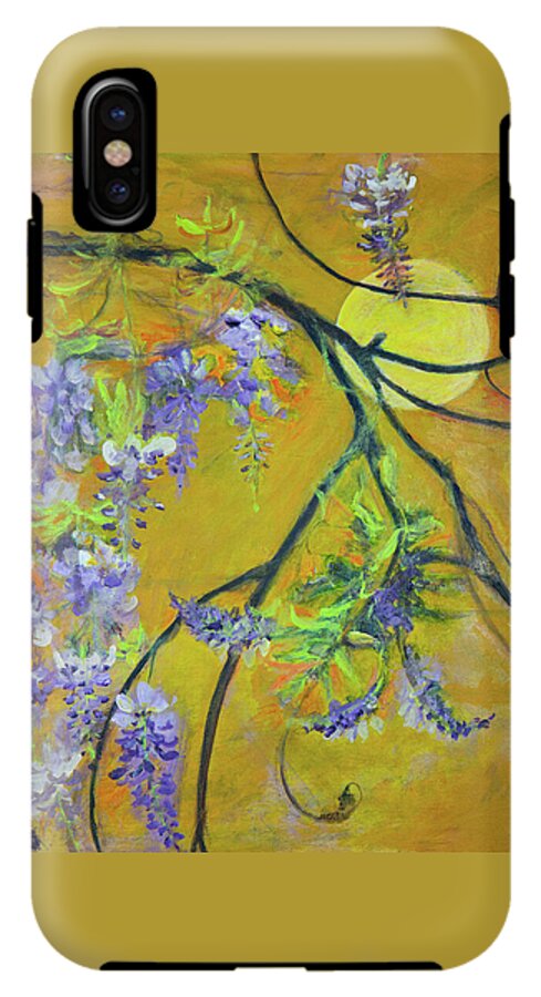 Wisteria Moon-wildflower series - Phone Case