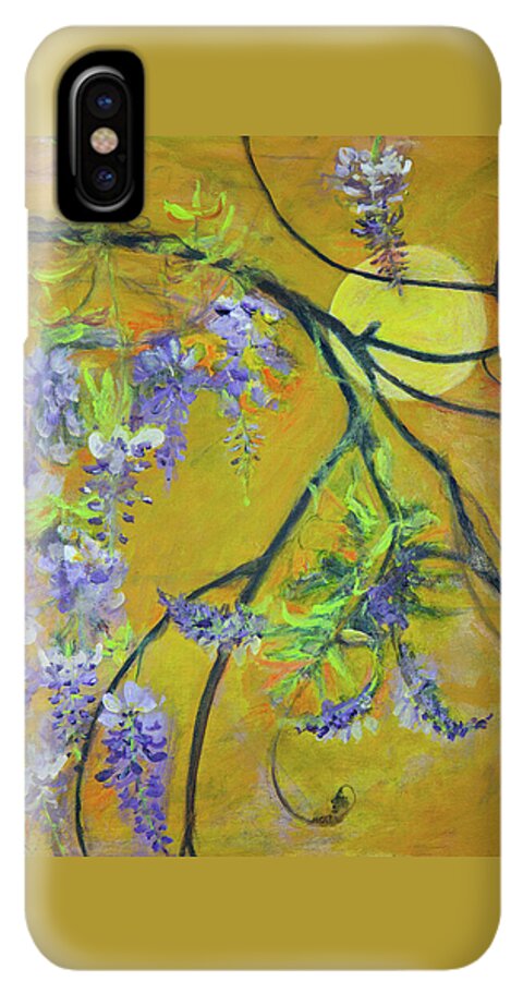 Wisteria Moon-wildflower series - Phone Case