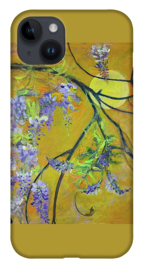 Wisteria Moon-wildflower series - Phone Case