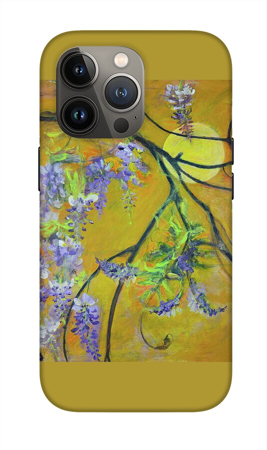 Wisteria Moon-wildflower series - Phone Case