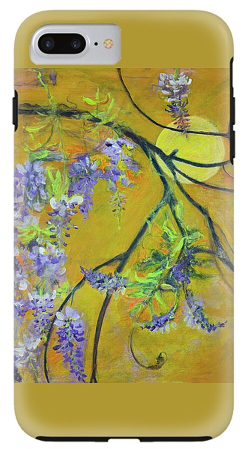 Wisteria Moon-wildflower series - Phone Case