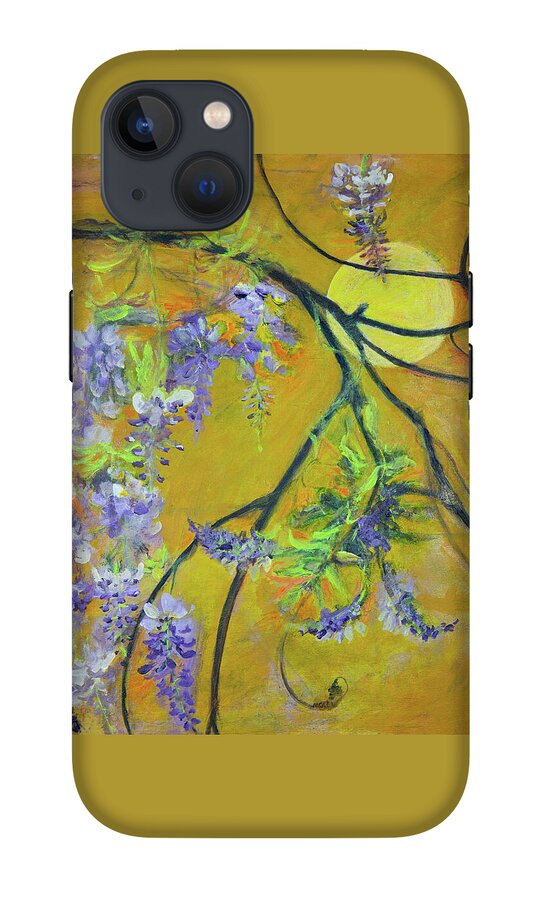 Wisteria Moon-wildflower series - Phone Case