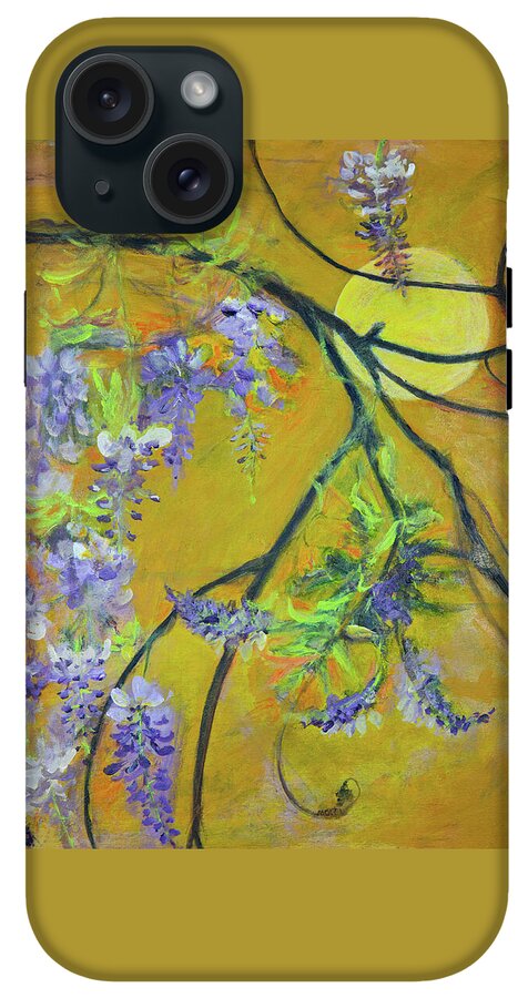 Wisteria Moon-wildflower series - Phone Case