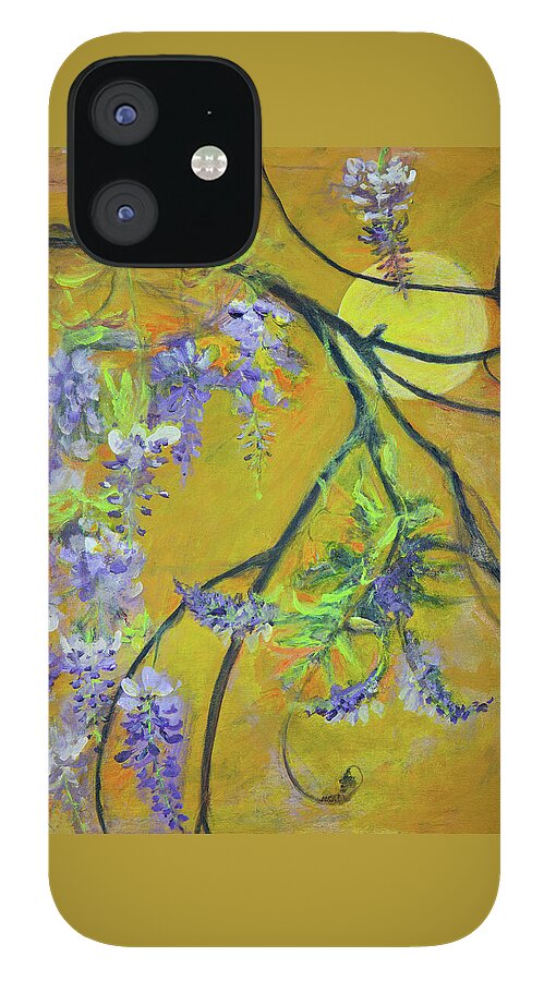 Wisteria Moon-wildflower series - Phone Case