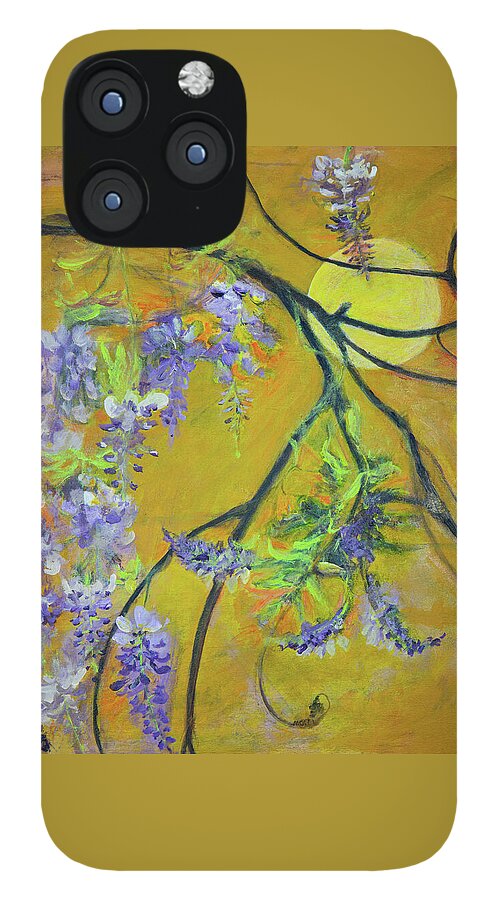 Wisteria Moon-wildflower series - Phone Case