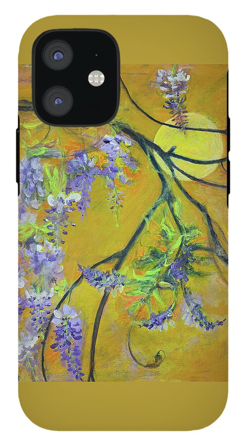 Wisteria Moon-wildflower series - Phone Case