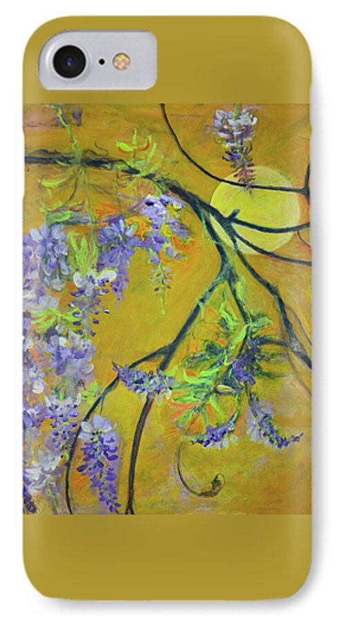 Wisteria Moon-wildflower series - Phone Case