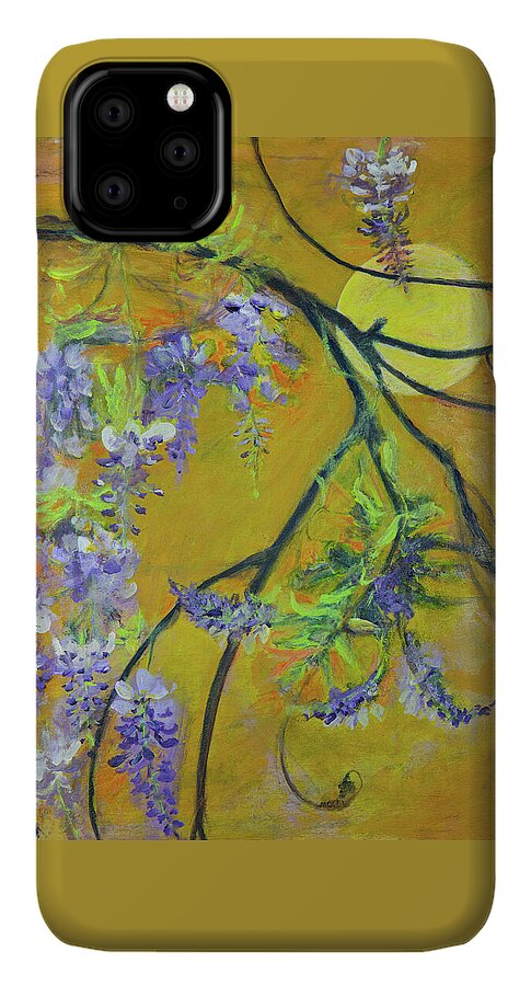 Wisteria Moon-wildflower series - Phone Case